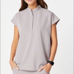 Figs Slate Gray Scrub set